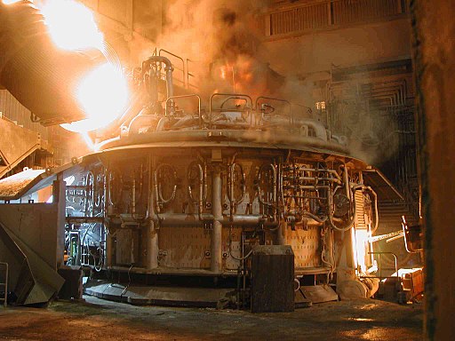 تولید فولاد آلیاژی به روش قوس الکتریکی تولید فولاد آلیاژی به روش قوس الکتریکی